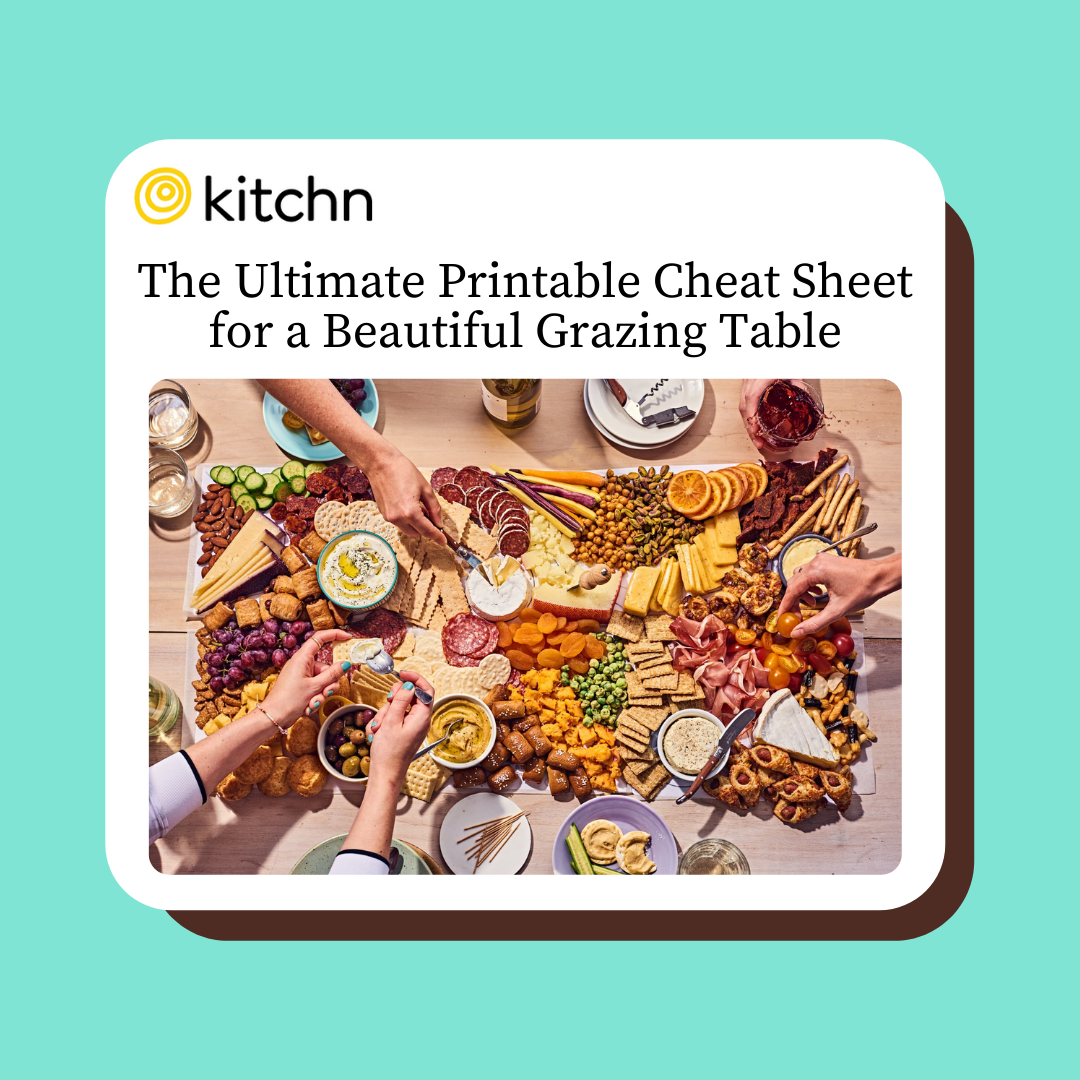 The Ultimate Printable Cheat Sheet for a Beautiful Grazing Table